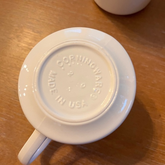 CorningWare Abundance Fruit design coffee mugs. 4 - Picture 4 of 6